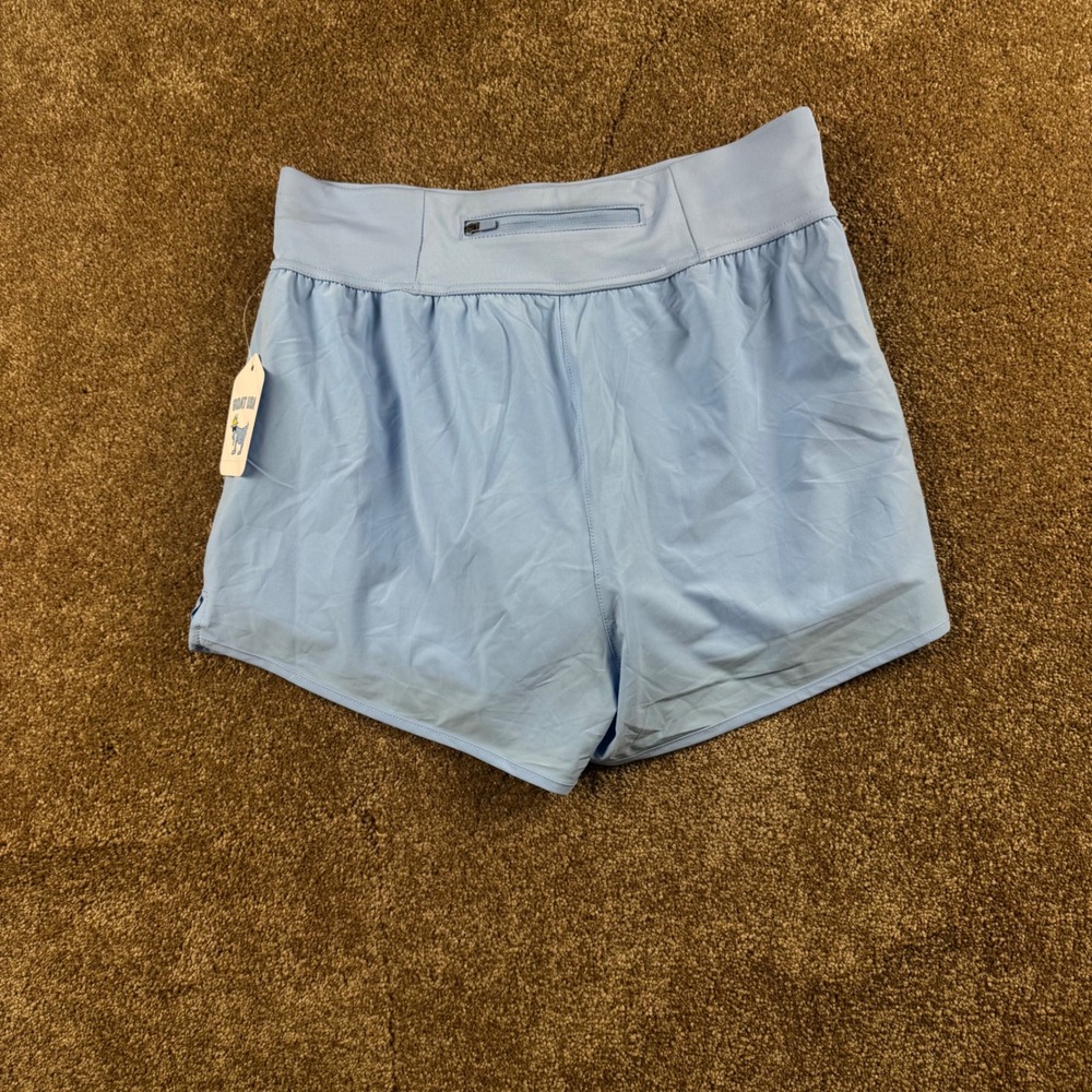 GOAT USA Womens Athletic Shorts Carolina Blue GU-1509 Medium NWT - Picture 9 of 10